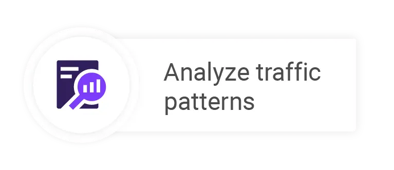 Analyze traffic pattern