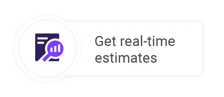 Get realtime estimate